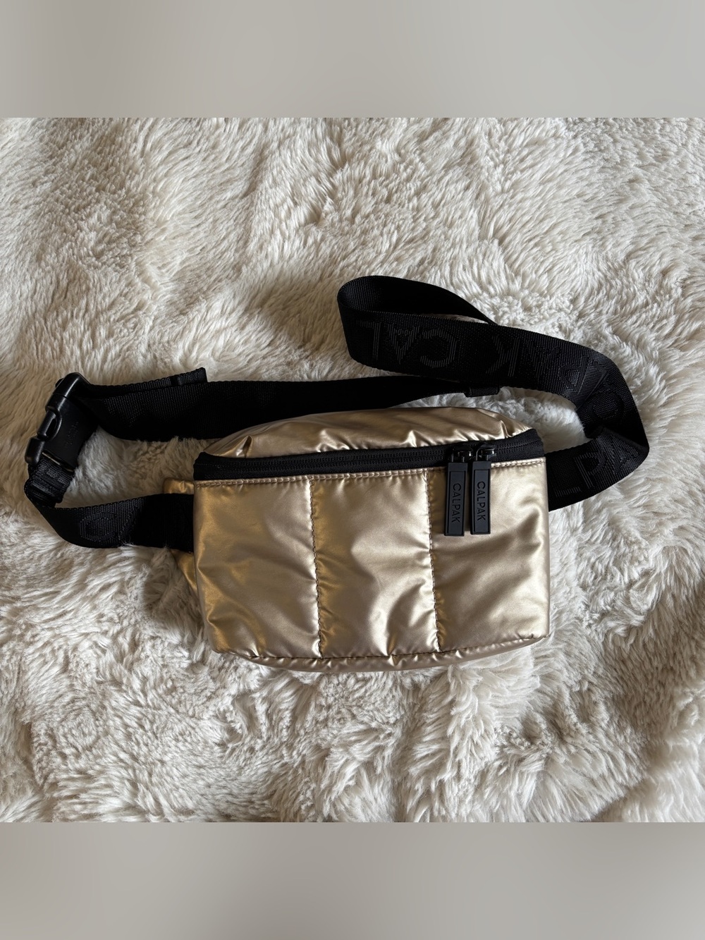 Calpak Luka Belt Bag In Gold